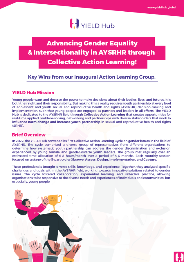 Advancing Gender Equality & Intersectionality: Key wins from our inaugural Action Learning Group