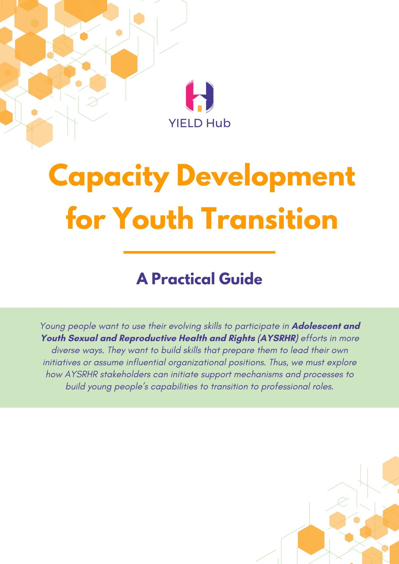 A Practical Guide on Capacity Building for Youth Transition