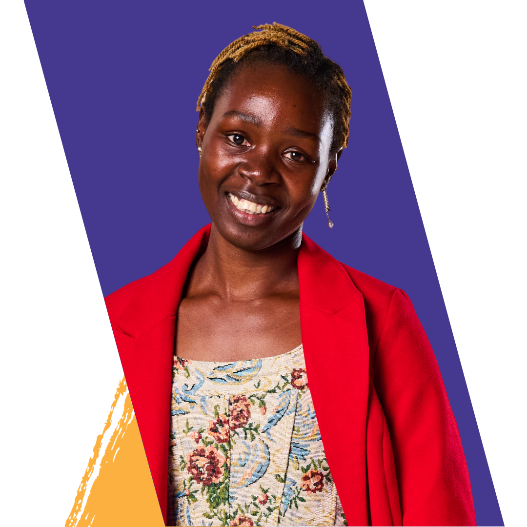 Headshot of Evelyn Odhiambo, Head of Communications and Partnerships at Nyanam Widows Rising