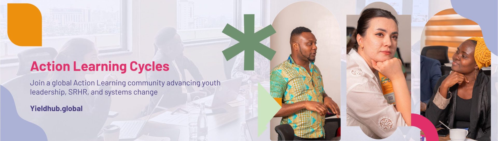 Action learning yield hub website banner 